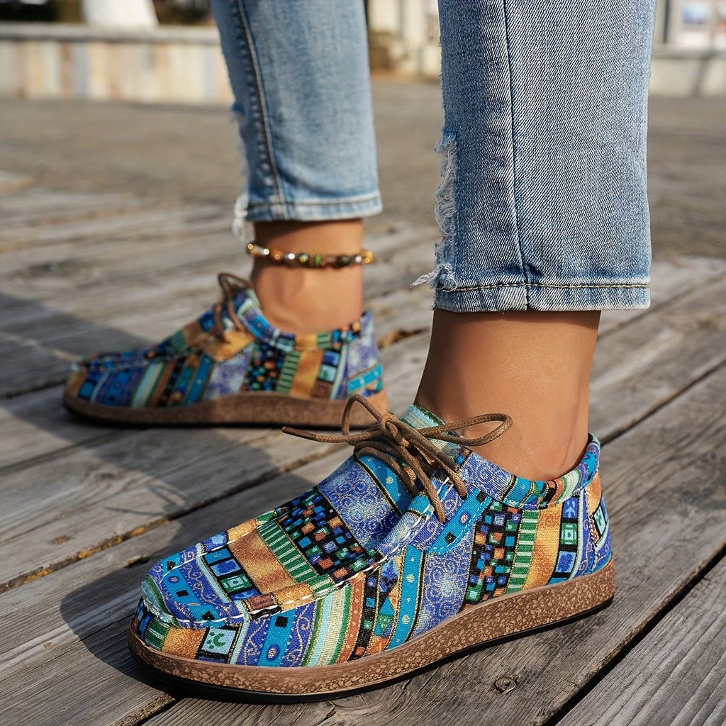Greta Sneakers z wzorem