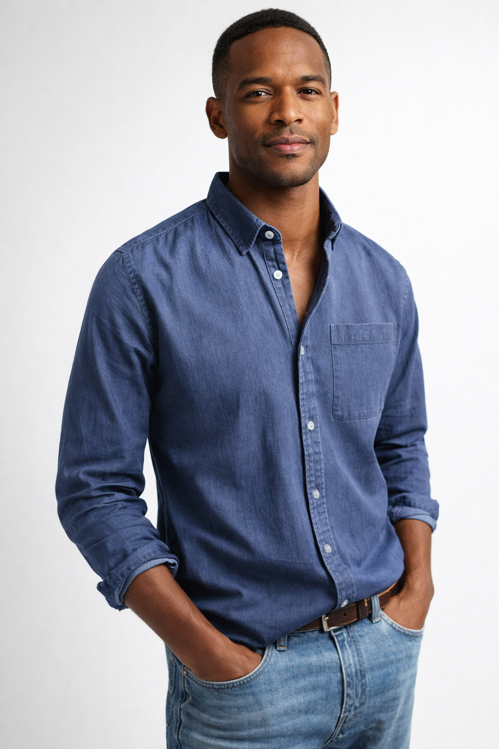 XALVIERE | Camisa de Botones para Hombre