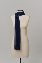Bufanda Rectangular Azul Marino
