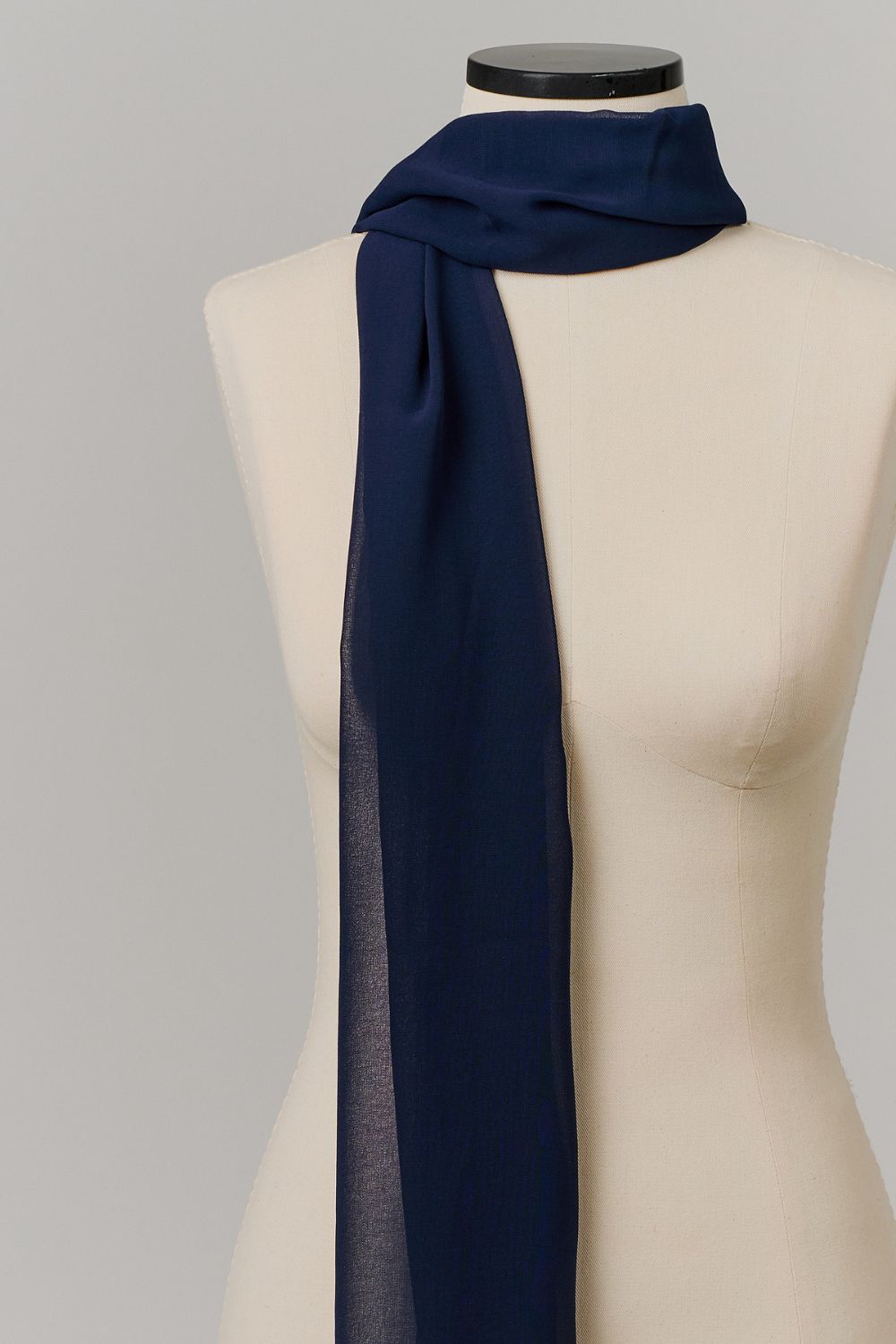 Bufanda Rectangular Azul Marino