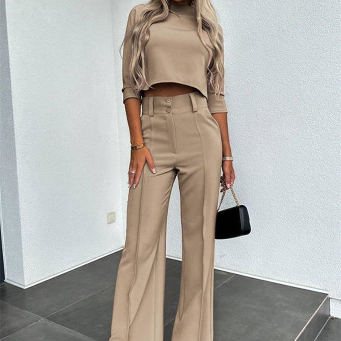 MILYN – Conjunto de Dos Piezas Elegante y Fresco
