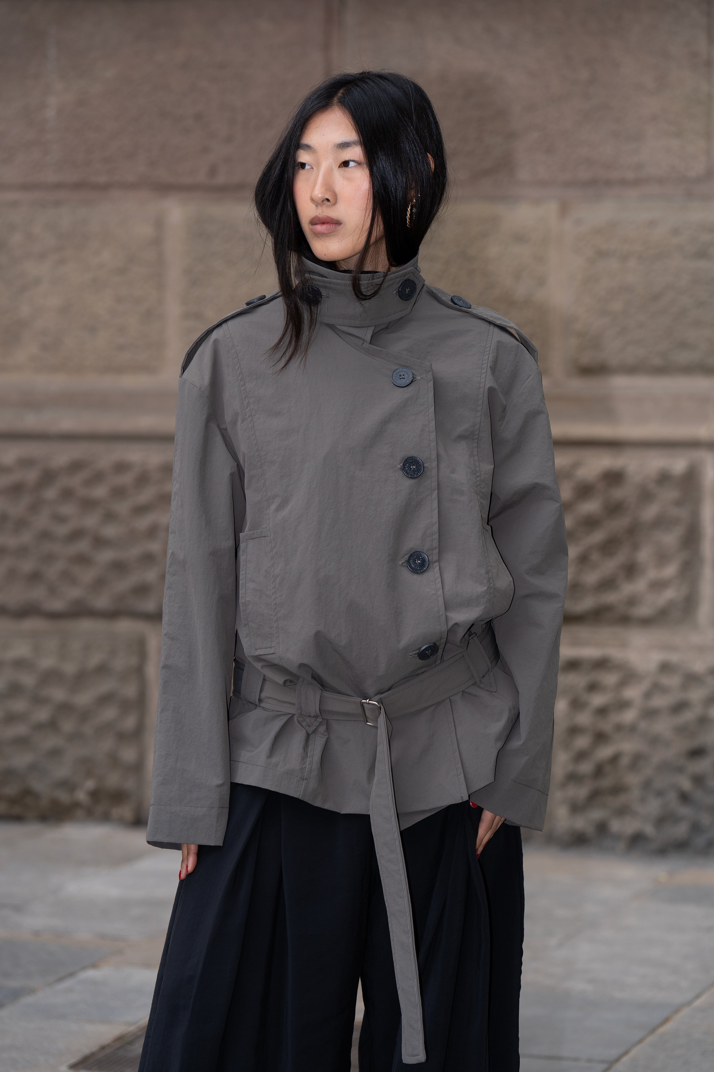 Trinchera Fuji Kakhi (Impermeable)