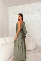 Evi Elegante Vestido Maxi de Noche