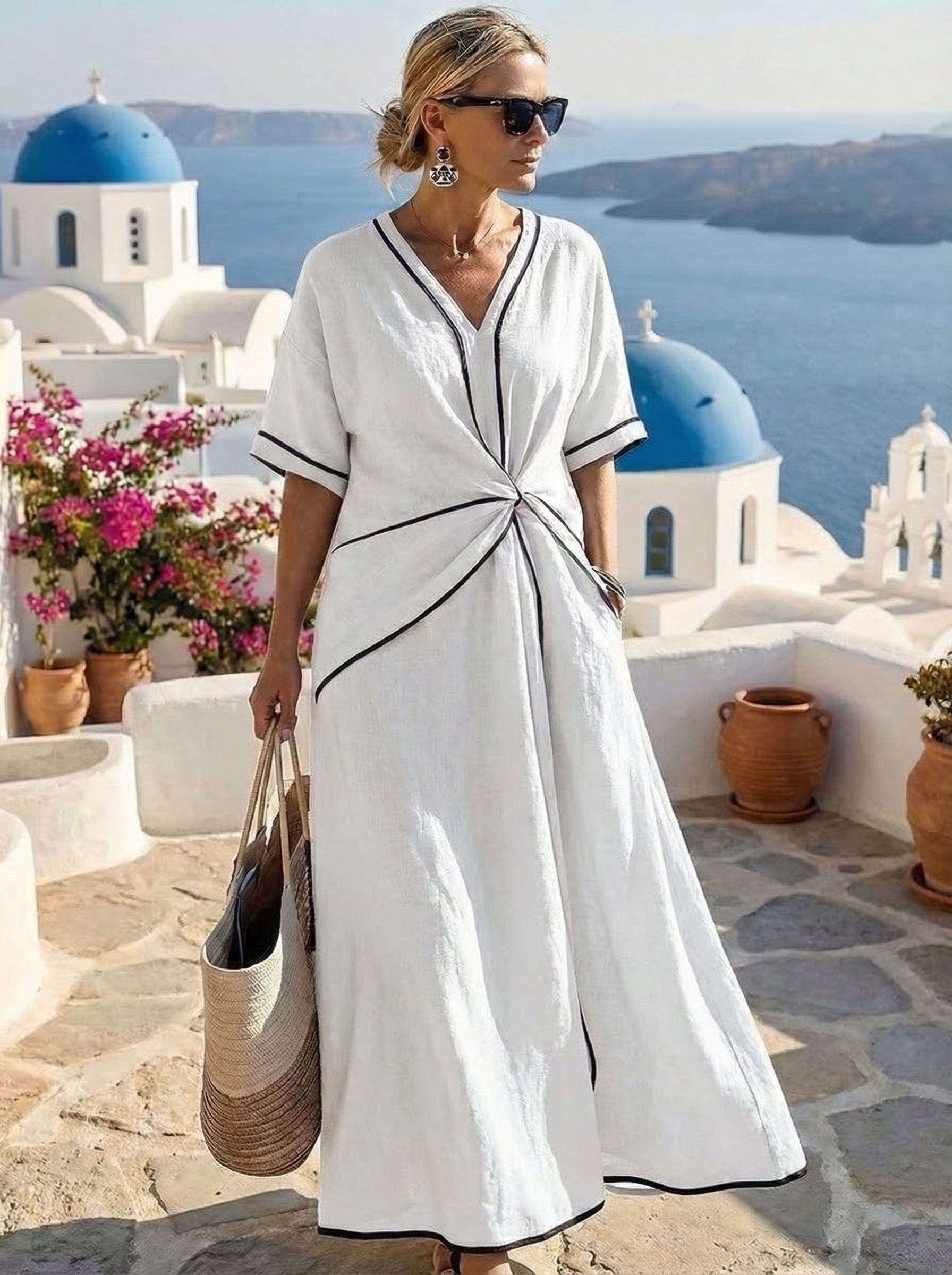 Santorini™ Sukienka Letnia