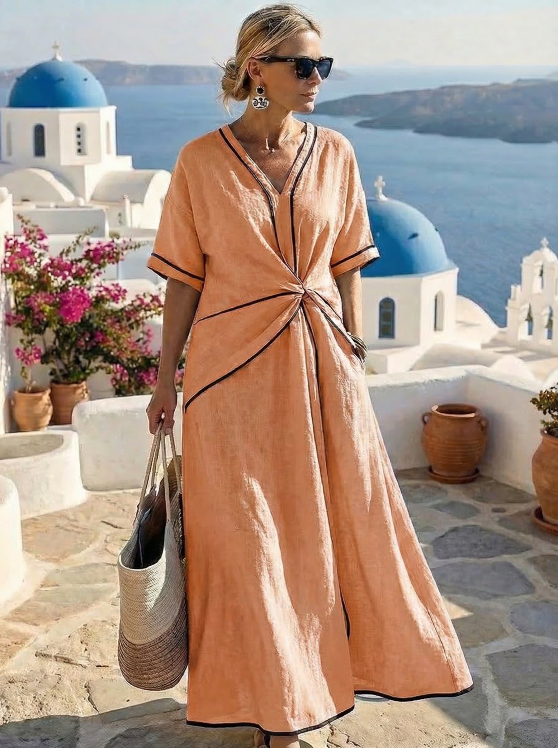 Santorini™ Sukienka Letnia