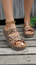 Serpiente (Edición limitada) | Sandalias de Mujer Cómodas y Transpirables