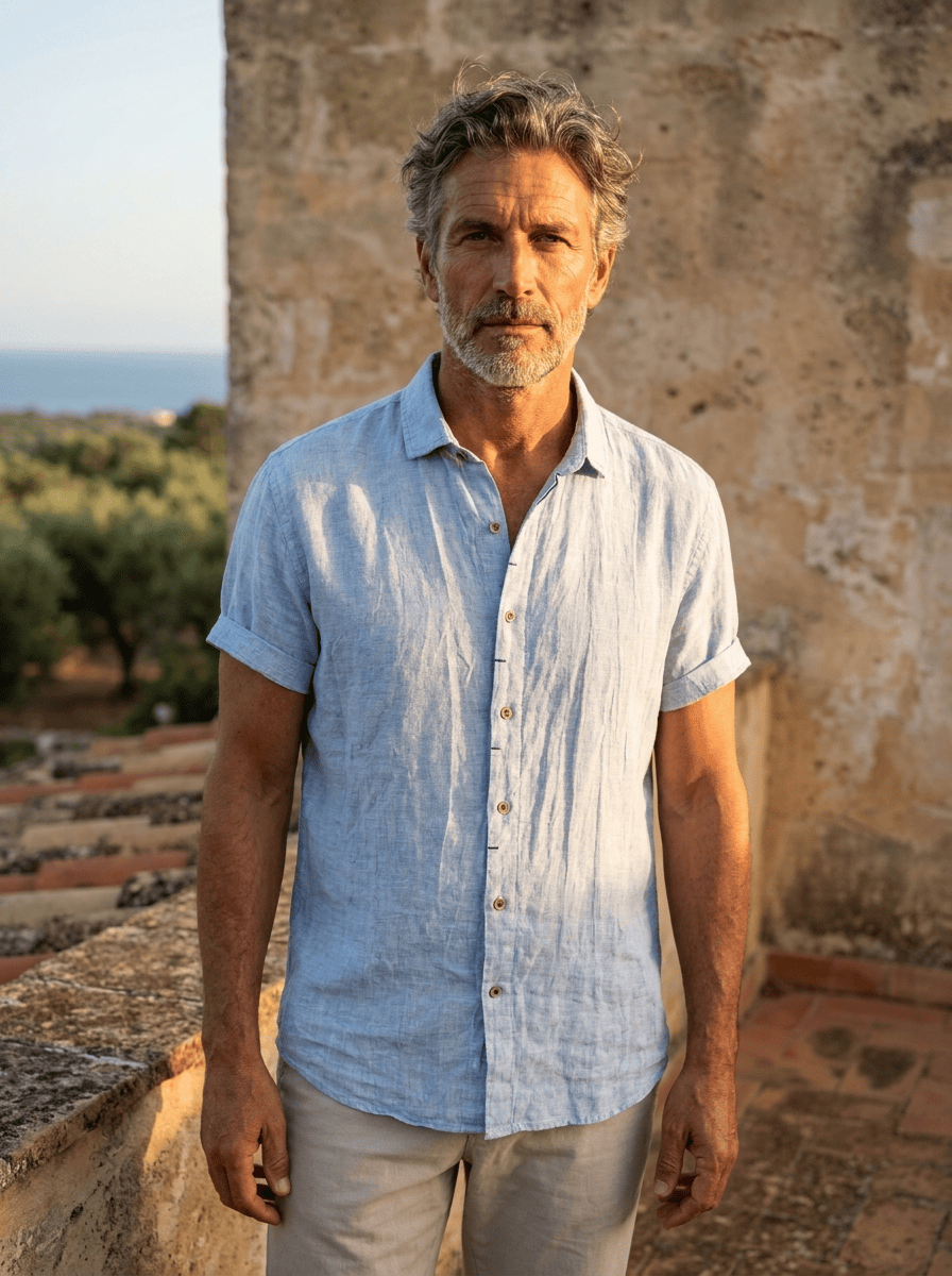 Camisa de Lino Havana André Ferran