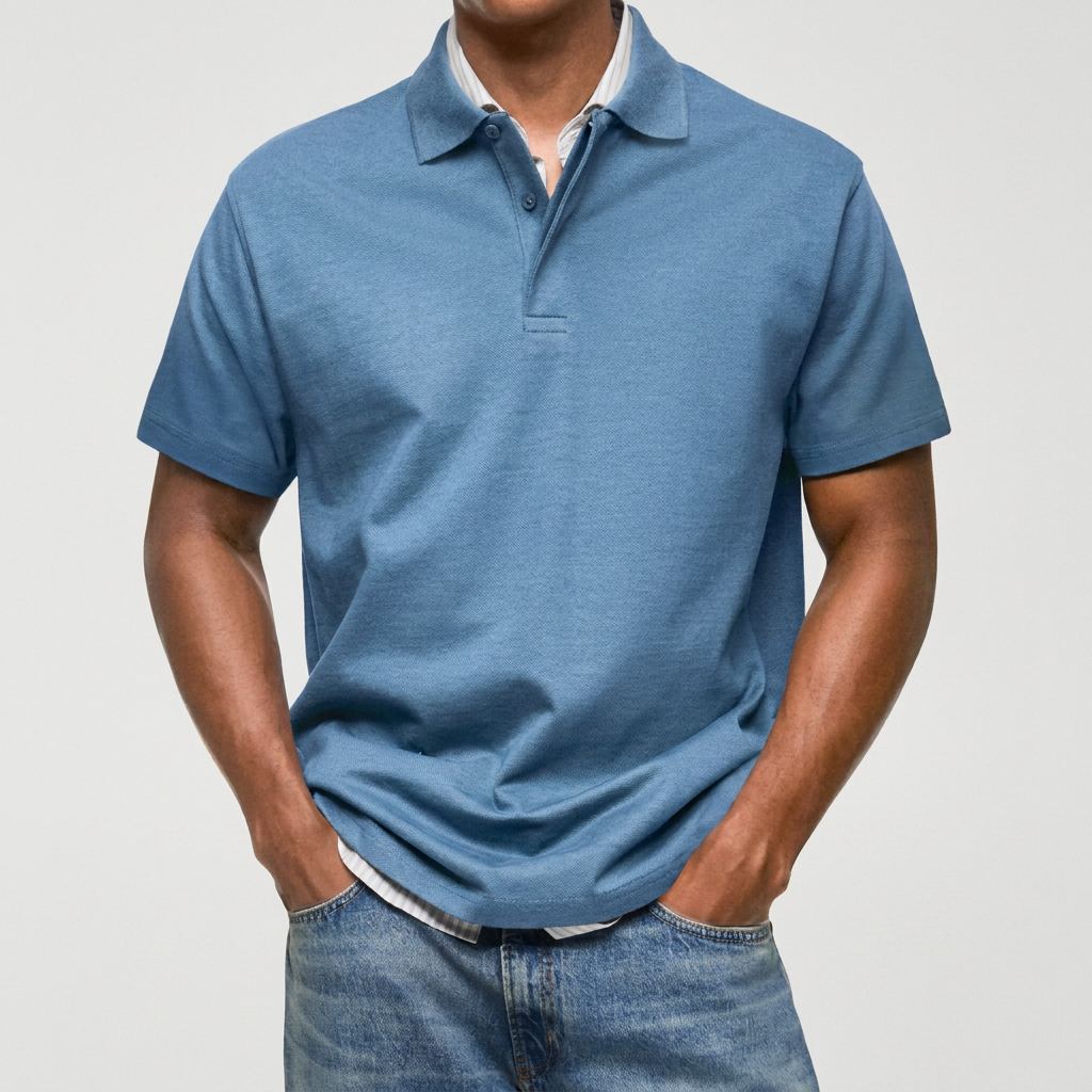 Camisa Polo de Manga Corta André Ferran Alvin