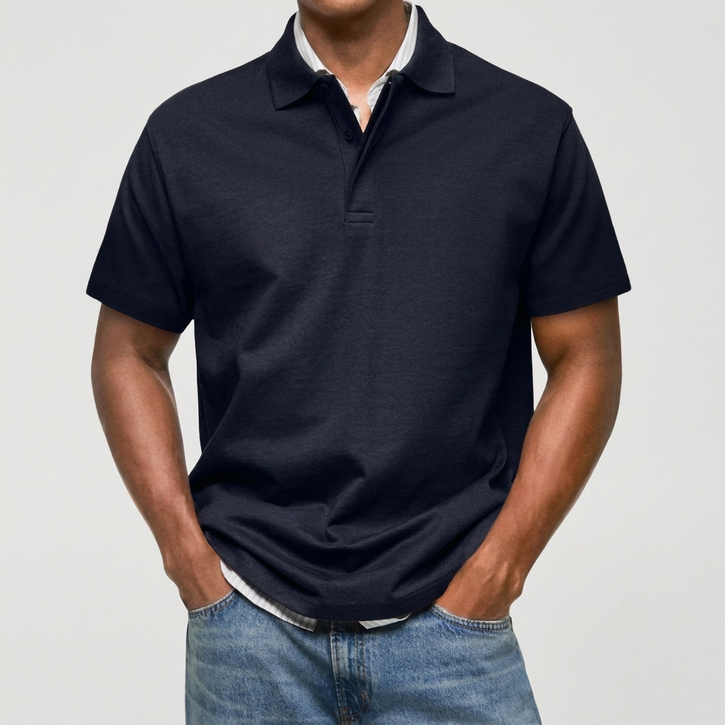 Camisa Polo de Manga Corta André Ferran Alvin