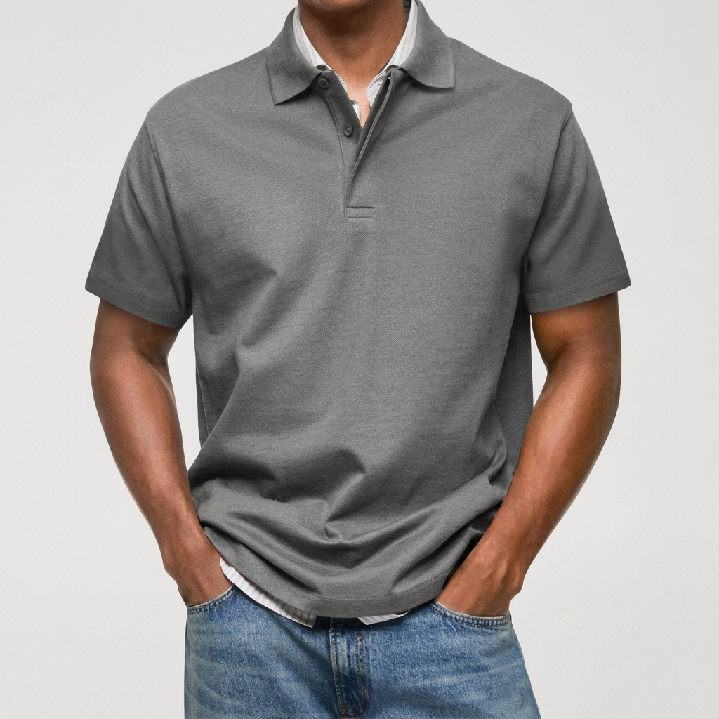 Camisa Polo de Manga Corta André Ferran Alvin