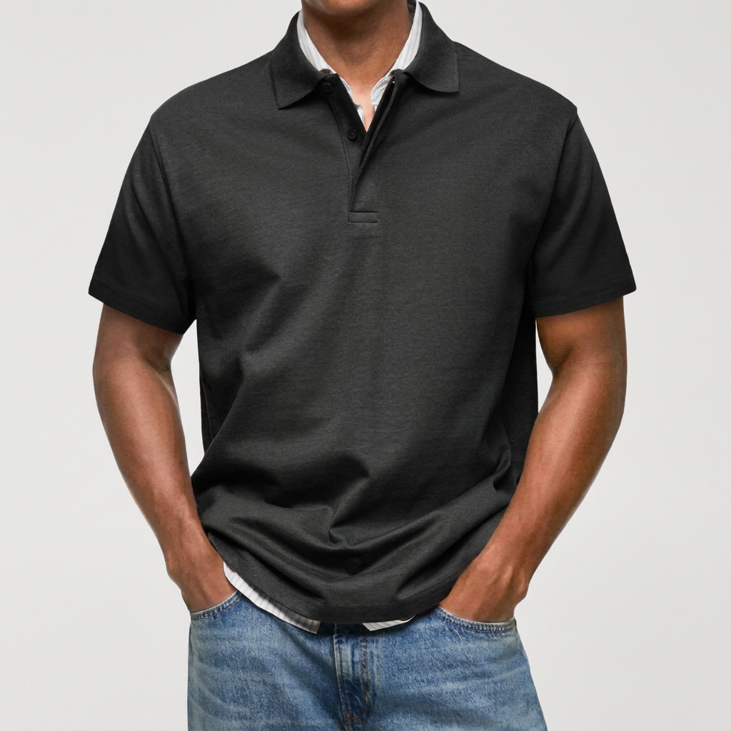 Camisa Polo de Manga Corta André Ferran Alvin
