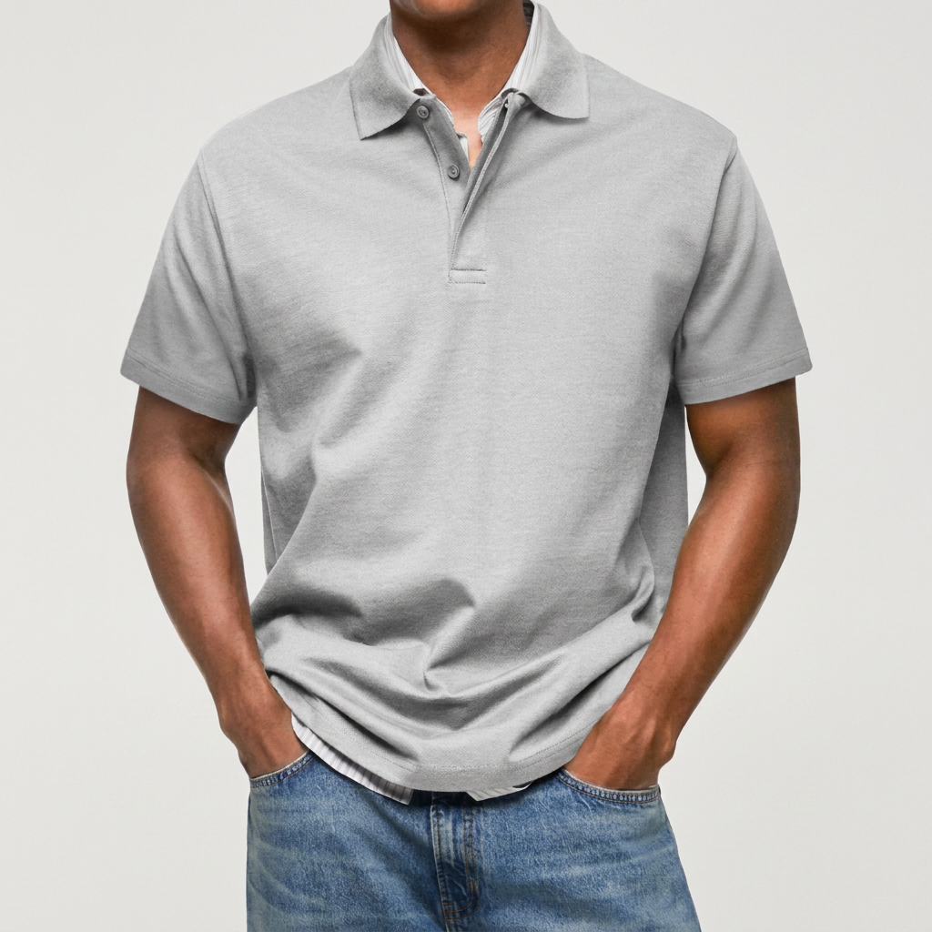 Camisa Polo de Manga Corta André Ferran Alvin