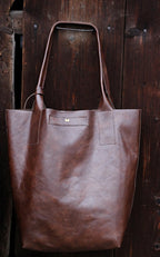 Oliwia torba shopper czekoladowy brąz