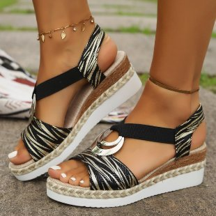 Arianna | Sandalias Confortables Ergonómicas con Tacón Compuesto