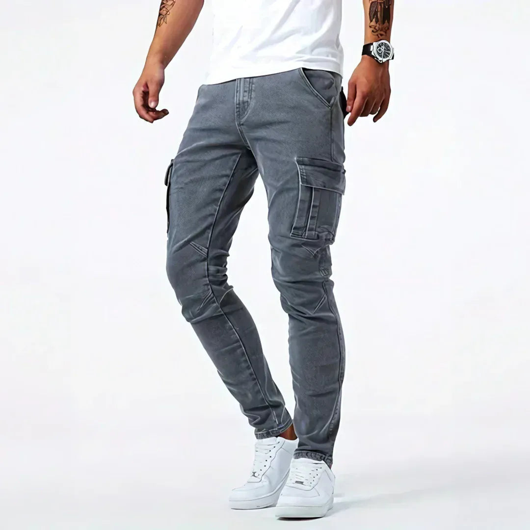 Jean Cargo Denim André Ferran