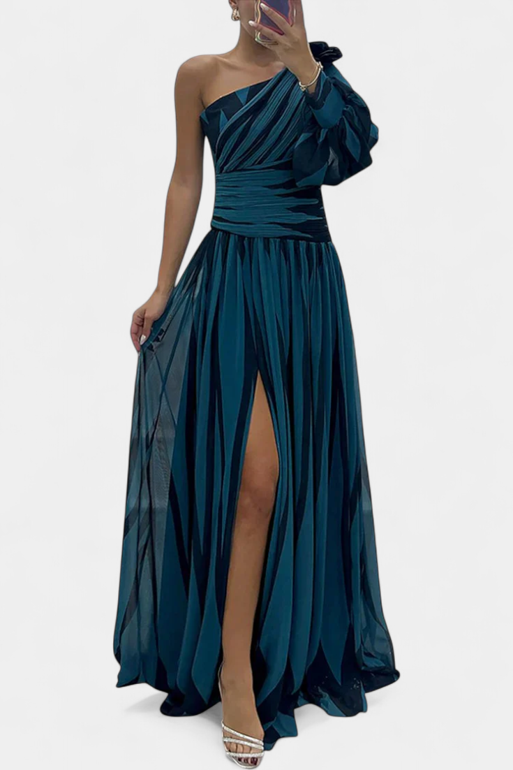 Aubryzah | Wyrafinowana Sukienka Maxi