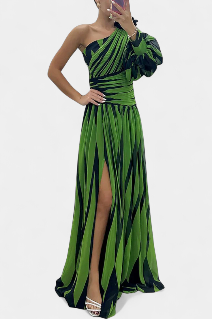 Aubryzah | Wyrafinowana Sukienka Maxi