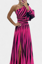 Aubryzah | Wyrafinowana Sukienka Maxi