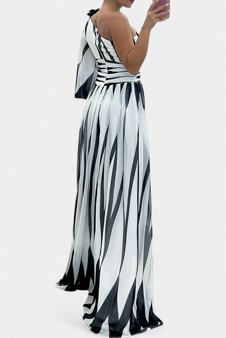Aubryzah | Wyrafinowana Sukienka Maxi