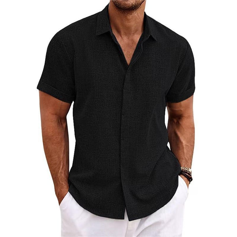 Camisa de lino André Ferran