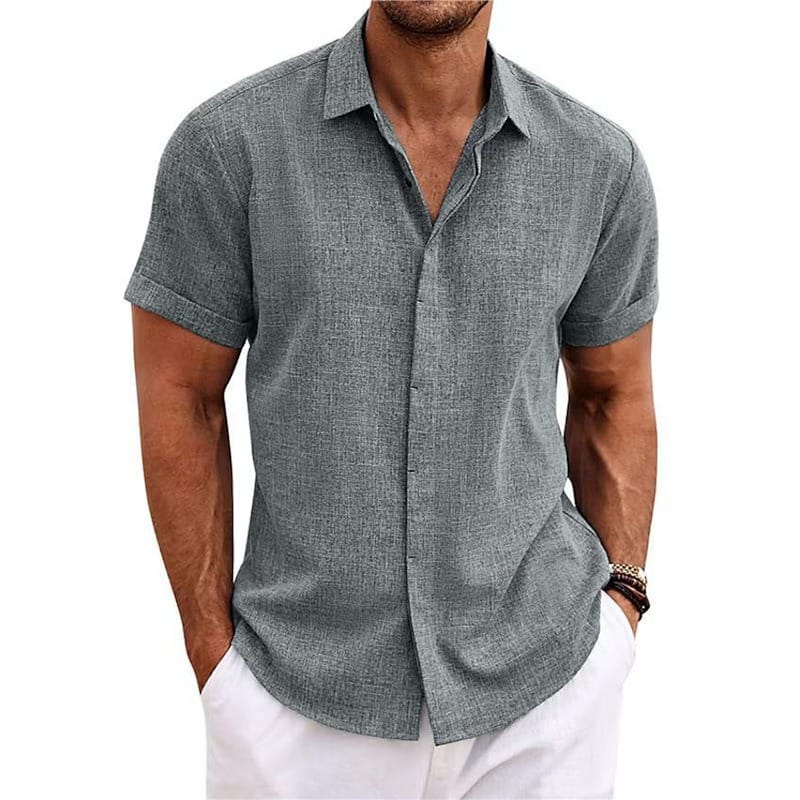 Camisa de lino André Ferran