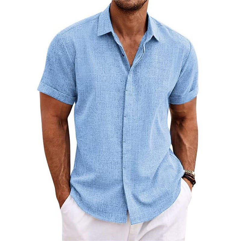 Camisa de lino André Ferran