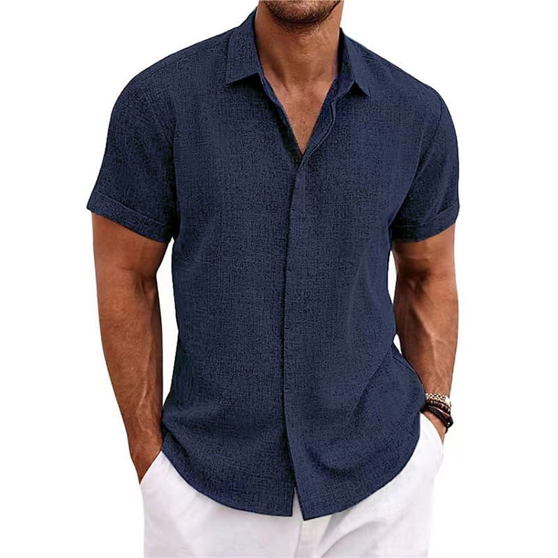 Camisa de lino André Ferran
