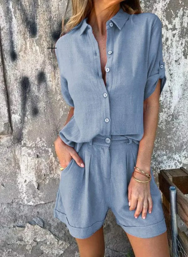 Conjunto SORELLA | Conjunto de Lino Fresco y Ligero