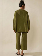 Multi-Weather Comfort: Dwu-elementowy zestaw w oversize