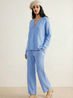Multi-Weather Comfort: Dwu-elementowy zestaw w oversize