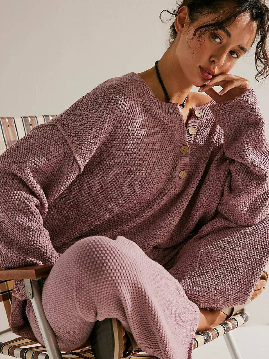 Multi-Weather Comfort: Dwu-elementowy zestaw w oversize