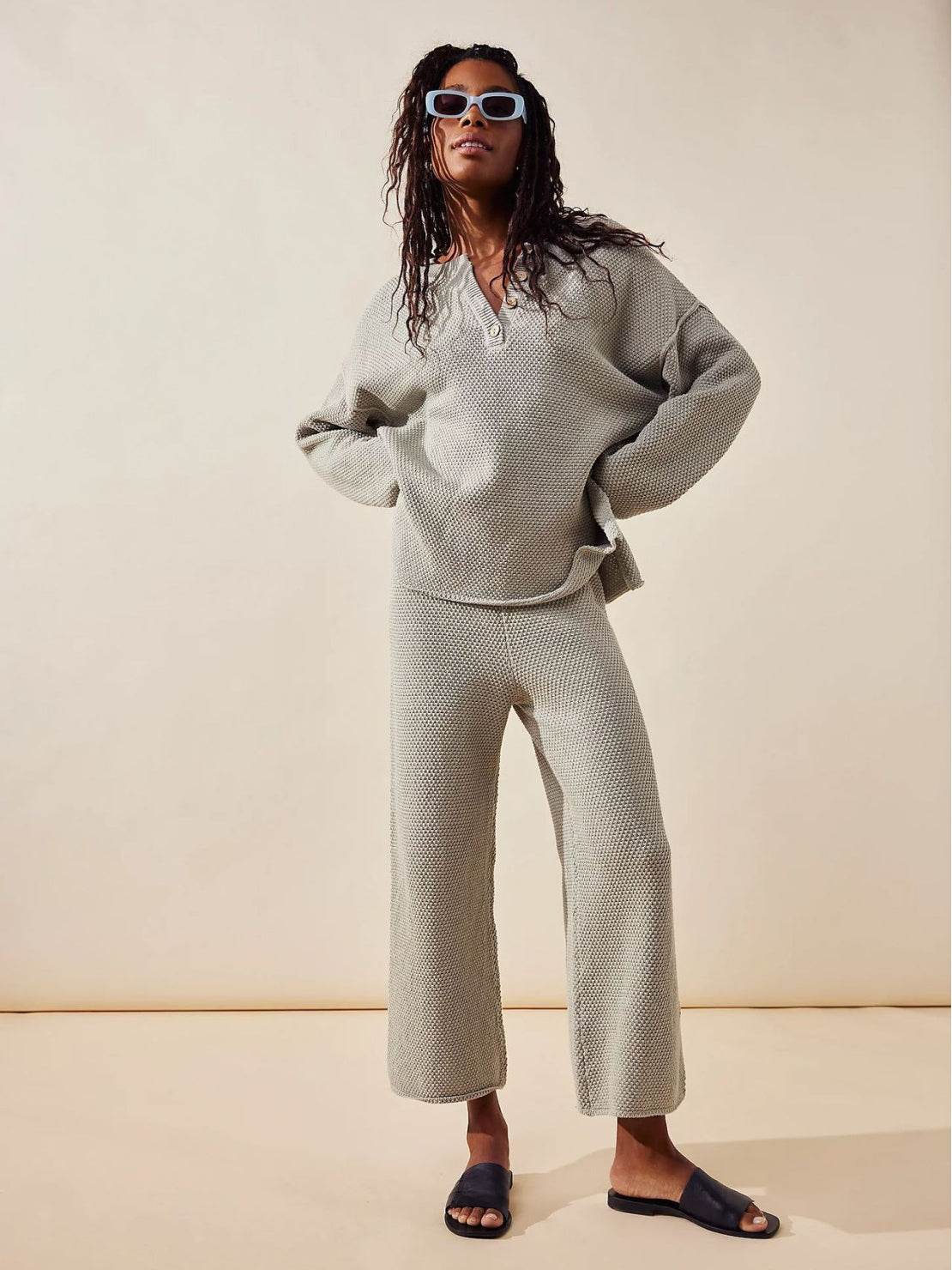Multi-Weather Comfort: Dwu-elementowy zestaw w oversize