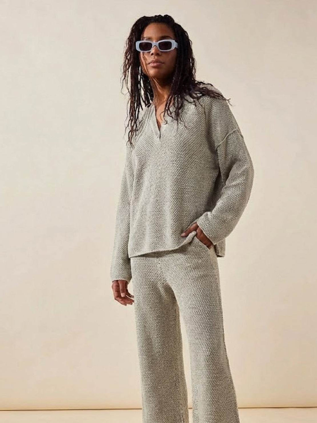 Multi-Weather Comfort: Dwu-elementowy zestaw w oversize