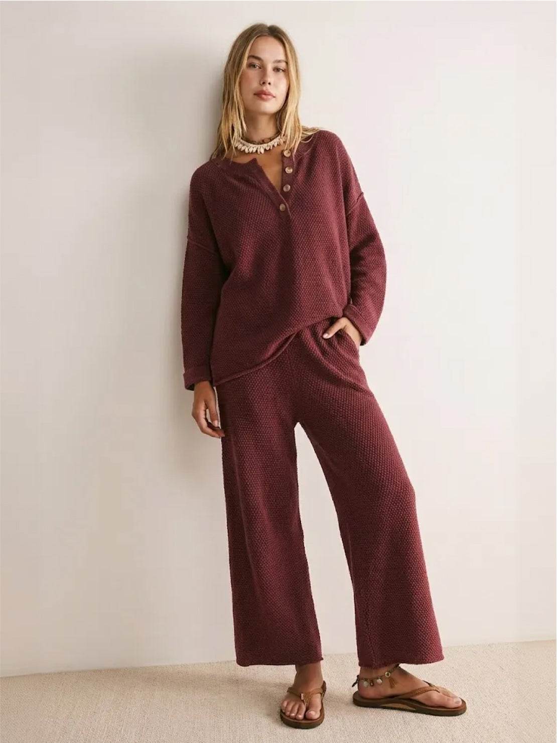 Multi-Weather Comfort: Dwu-elementowy zestaw w oversize