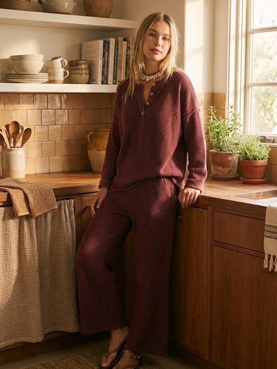 Multi-Weather Comfort: Dwu-elementowy zestaw w oversize