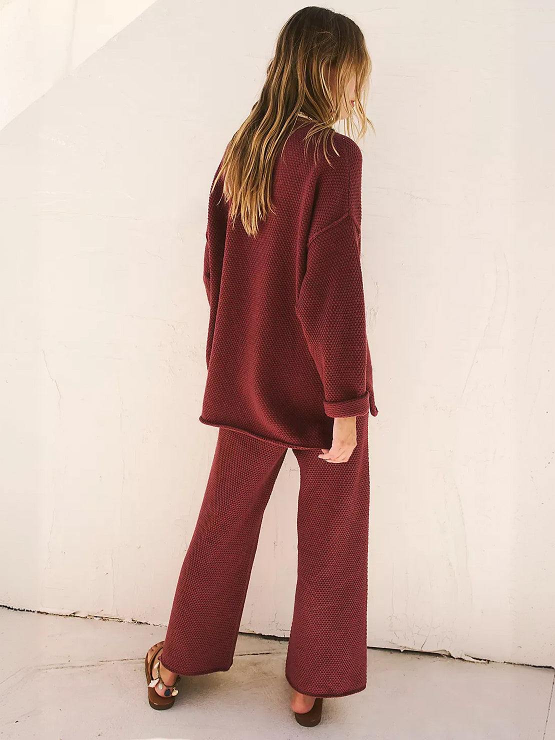 Multi-Weather Comfort: Dwu-elementowy zestaw w oversize