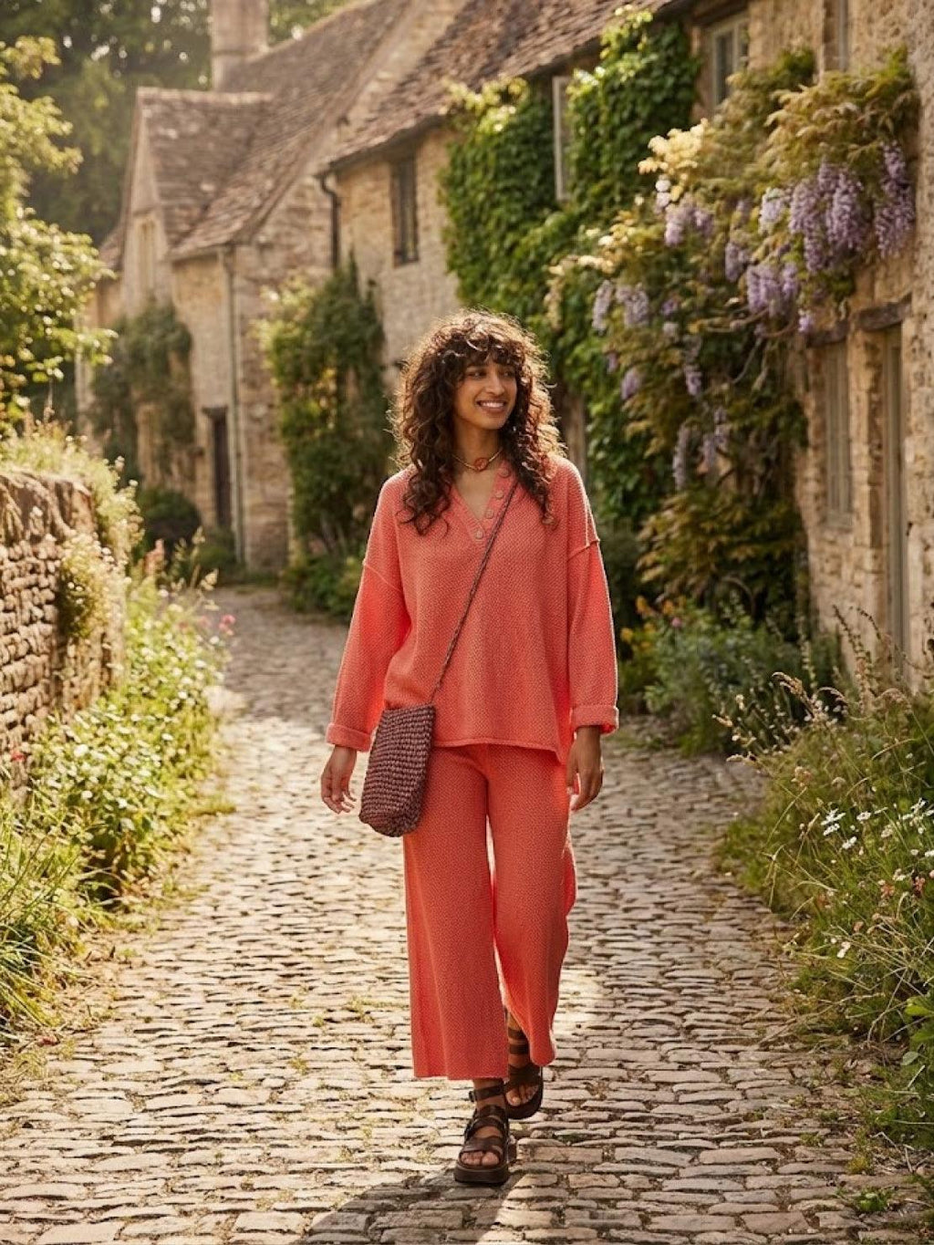Multi-Weather Comfort: Dwu-elementowy zestaw w oversize