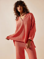 Multi-Weather Comfort: Dwu-elementowy zestaw w oversize