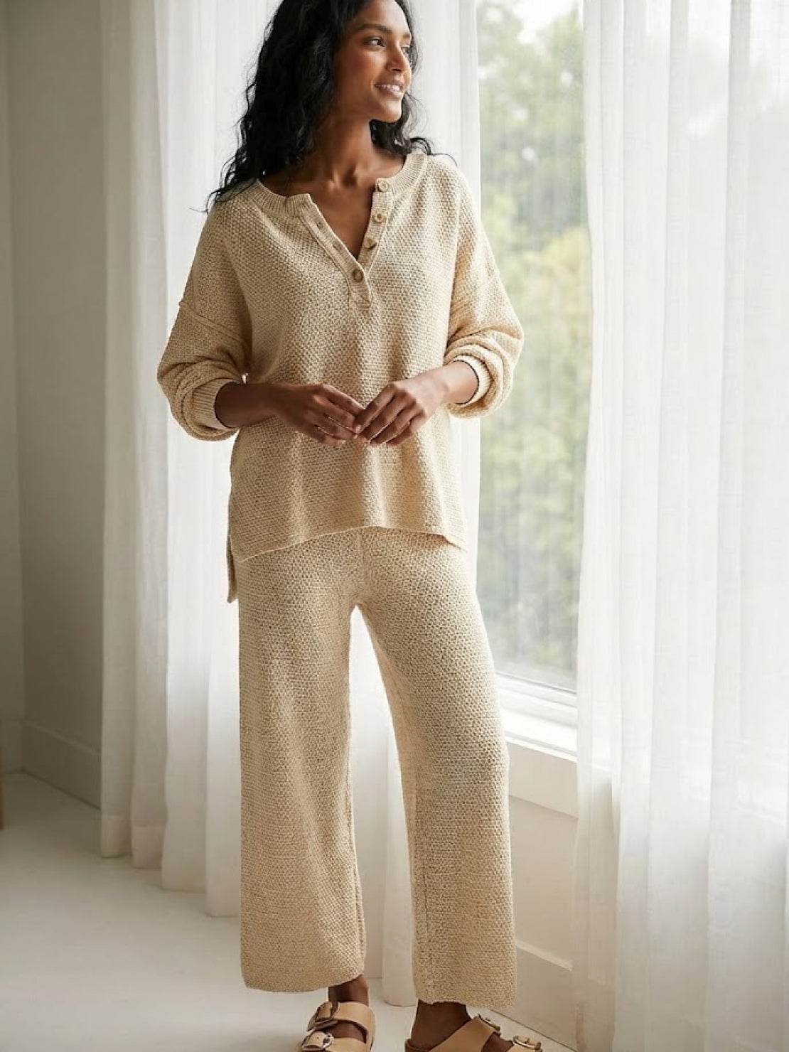 Multi-Weather Comfort: Dwu-elementowy zestaw w oversize