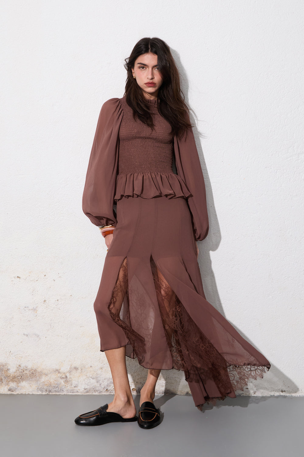 BLUSA CALM CHOCOLATE
