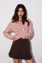 BLUSA PINK SCRUNCHY PUFFED
