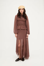 BLUSA CALM CHOCOLATE