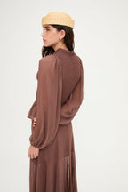 BLUSA CALM CHOCOLATE