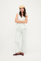 PANTALÓN GUIÑOTE AZUL BABY