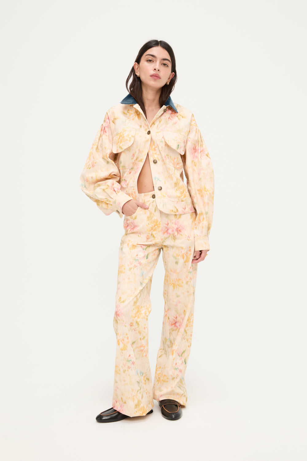 PANTALÓN ABUELA FLORAL