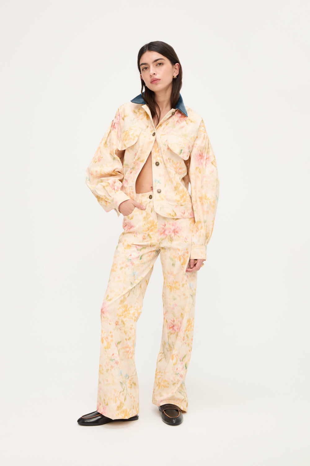 PANTALÓN ABUELA FLORAL