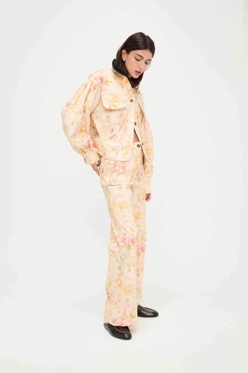 PANTALÓN ABUELA FLORAL