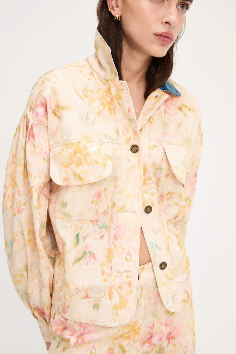 CAZADORA GRANDMA FLORAL