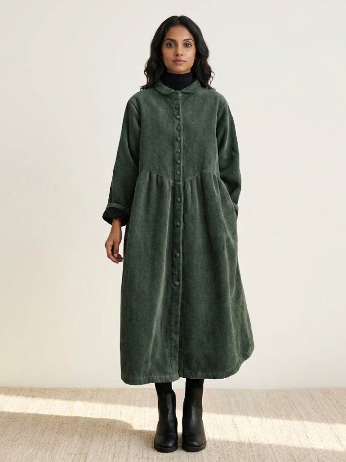 Oversized Vintage Corduroy Coat