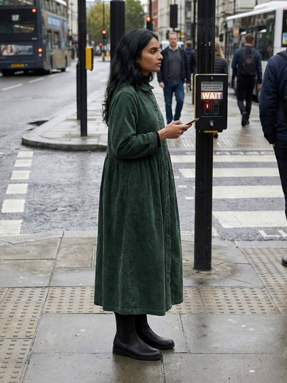 Oversized Vintage Corduroy Coat